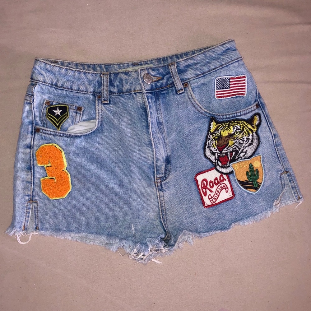 TopShop denim shorts